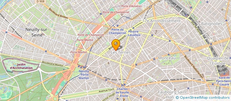 localisation de l'entreprise B S I DEMOURS  PARIS