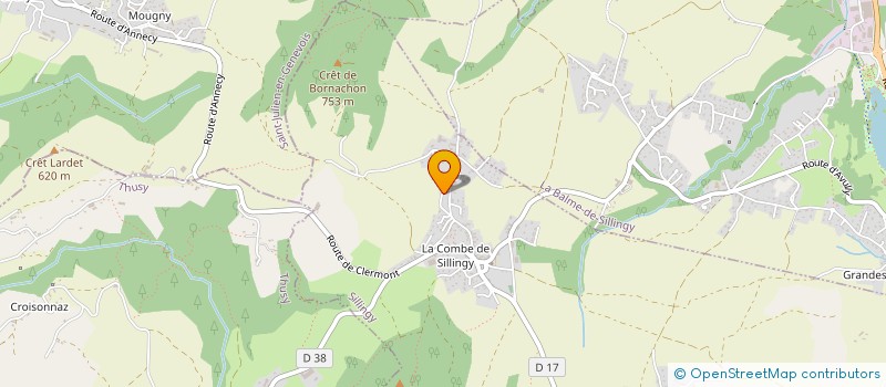 localisation de l'entreprise B S L  SILLINGY