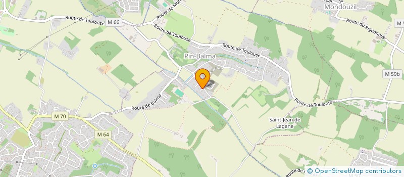 localisation de l'entreprise B&S LOGISTIQUE à PIN-BALMA