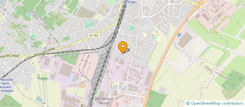 localisation de l'entreprise B & S NOTAIRES à BRETIGNY-SUR-ORGE