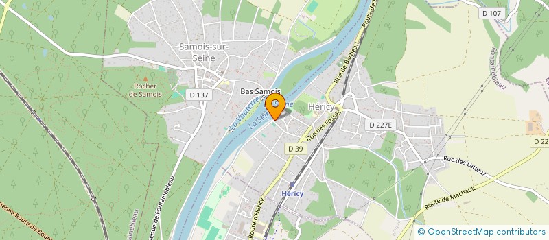localisation de l'entreprise B.S.R.C. à HERICY