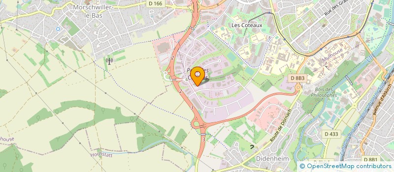 localisation de l'entreprise B S RECYCLAGE  BRUNSTATT-DIDENHEIM