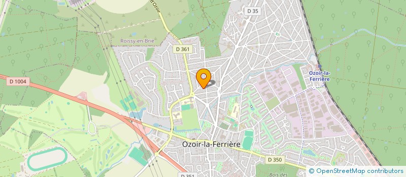 localisation de l'entreprise B.S.S INTEGRATION  OZOIR-LA-FERRIERE