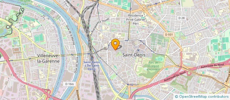 localisation de l'entreprise B.S.T BATIMENT SERVICE TRAVAUX à SAINT-DENIS