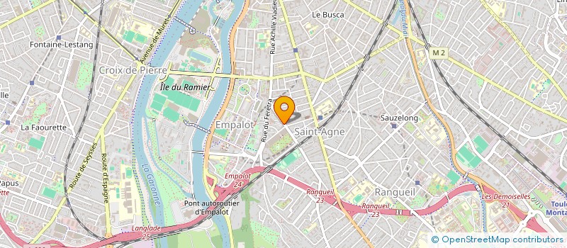 localisation de l'entreprise B.S.T DENTAIRE  TOULOUSE