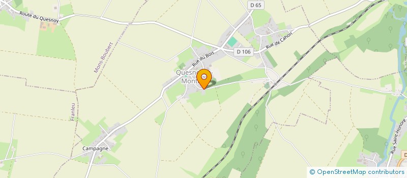 localisation de l'entreprise B.S.T.F  QUESNOY-LE-MONTANT