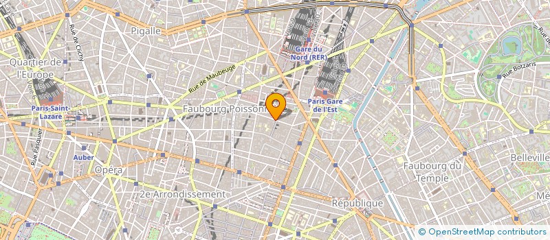 localisation de l'entreprise B.S.V  PARIS