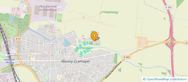 localisation de l'entreprise B'SAM  LIEUSAINT