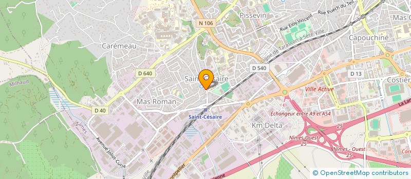 localisation de l'entreprise B.SCOT  NIMES