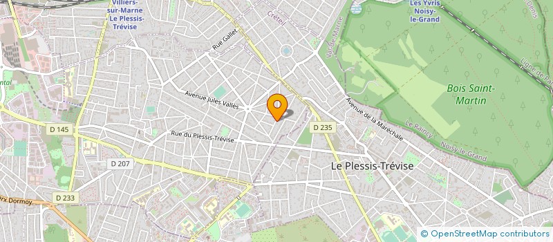 localisation de l'entreprise B'SERTS  CHAMPIGNY-SUR-MARNE