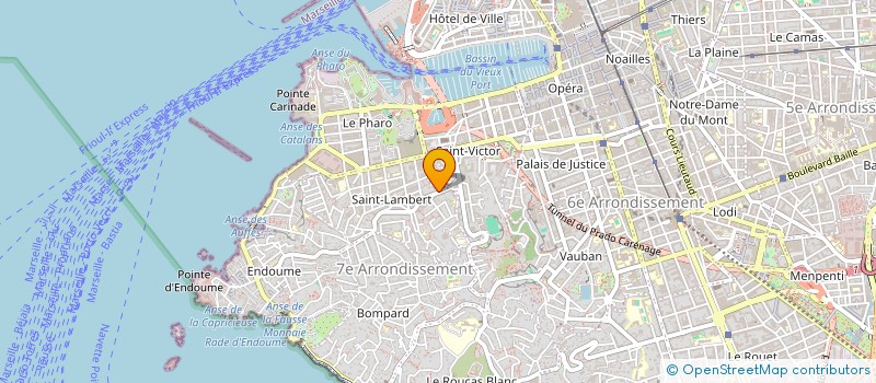 localisation de l'entreprise B>SHAPER à MARSEILLE