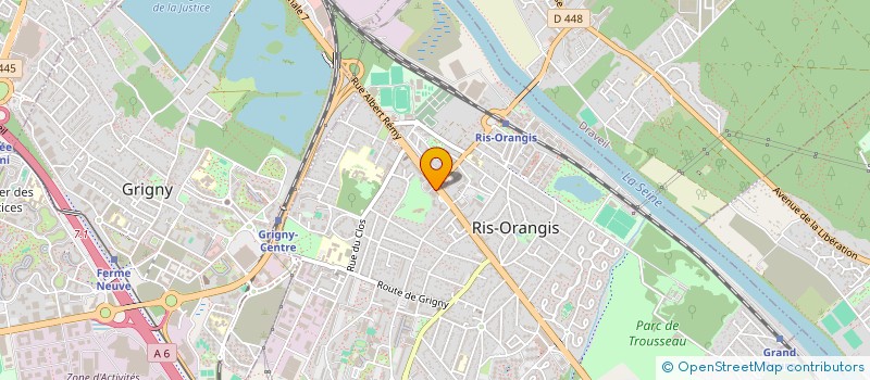 localisation de l'entreprise B. SHOP à RIS-ORANGIS