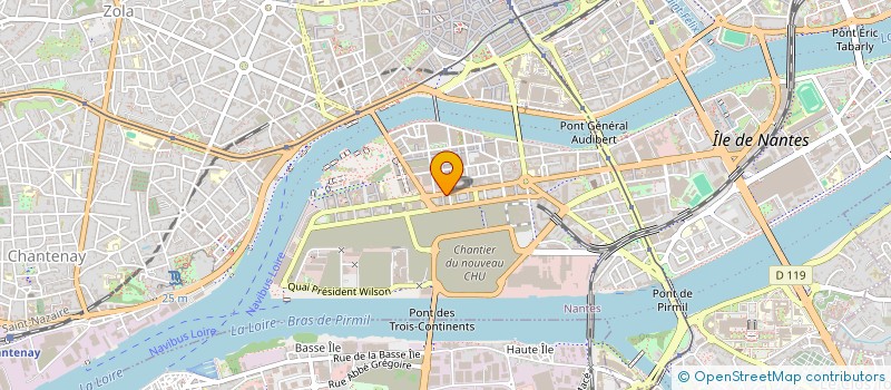 localisation de l'entreprise B SIDE à NANTES
