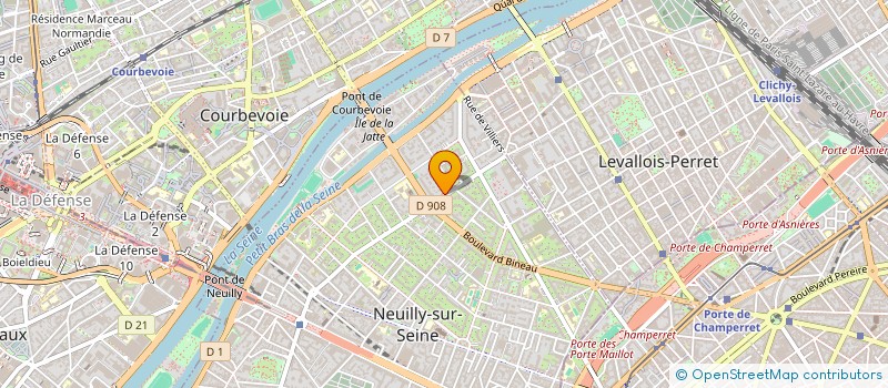 localisation de l'entreprise B-SMILE CAPITAL à NEUILLY-SUR-SEINE