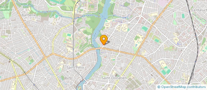 localisation de l'entreprise B-SPARK à NANTES