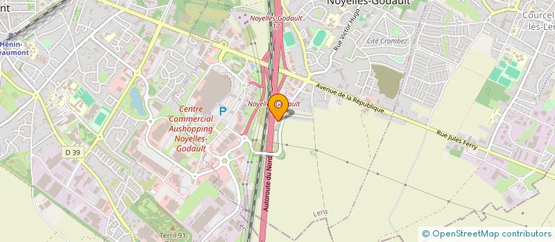 localisation de l'entreprise B. SPARK CAPITAL  NOYELLES-GODAULT