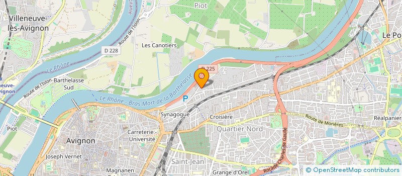 localisation de l'entreprise B.SPORT à AVIGNON