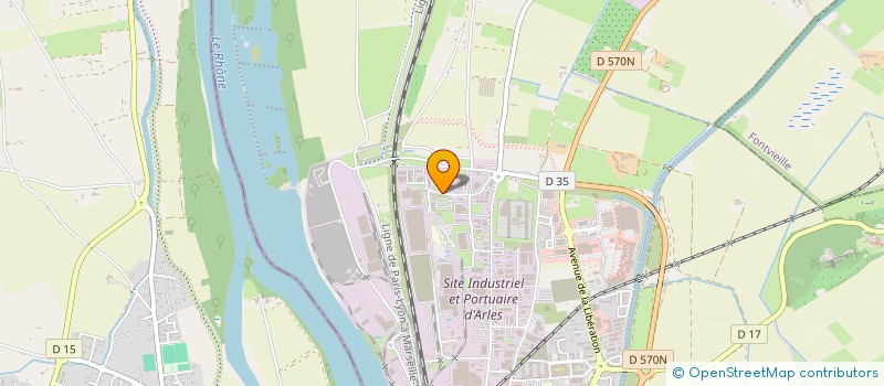 localisation de l'entreprise B-STOCK SLINE  ARLES