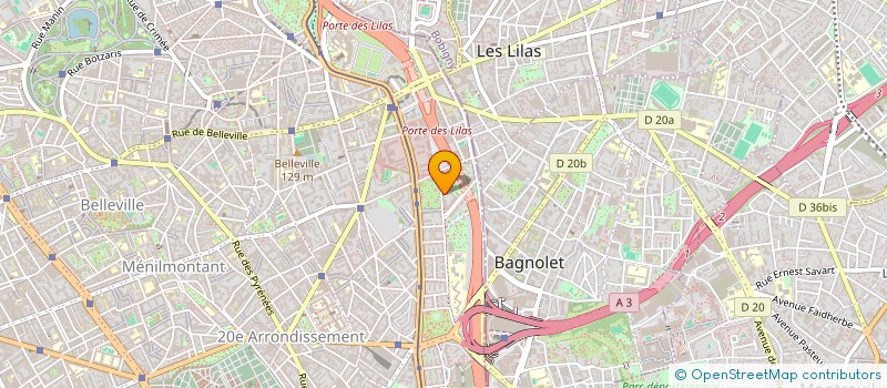 localisation de l'entreprise B STYLE COIFFURE  PARIS