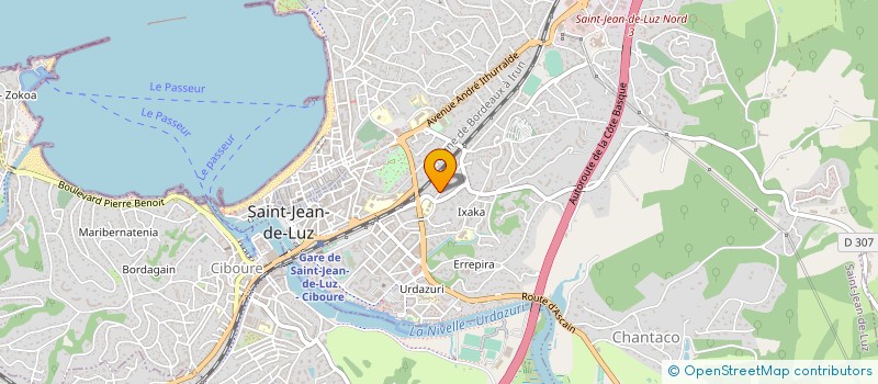 localisation de l'entreprise B.STYLE FINANCES à SAINT-JEAN-DE-LUZ