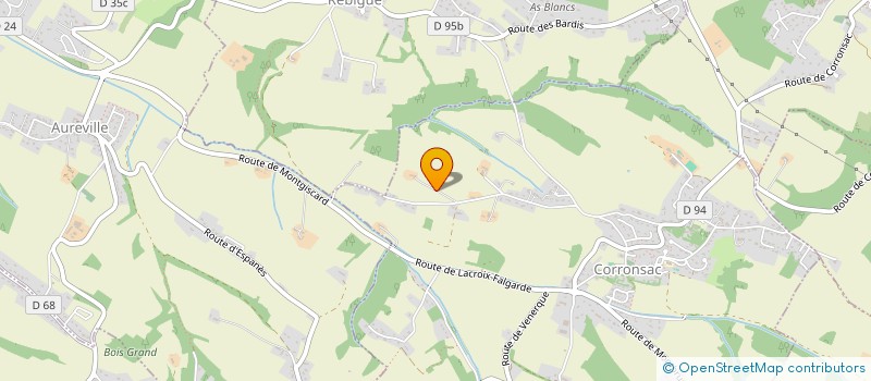 localisation de l'entreprise B.T. '  MONTESQUIEU-LAURAGAIS