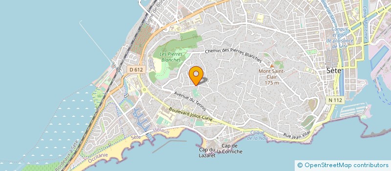 localisation de l'entreprise B&T à SETE