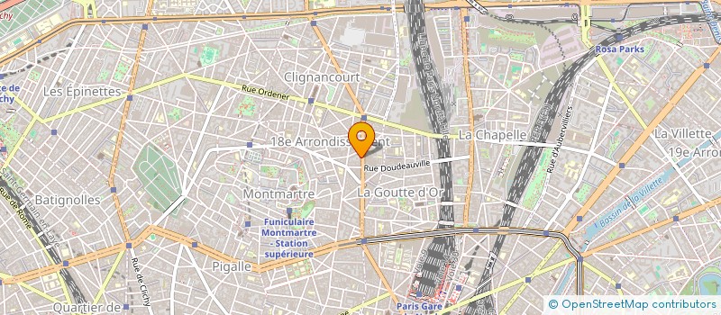 localisation de l'entreprise B&T  PARIS