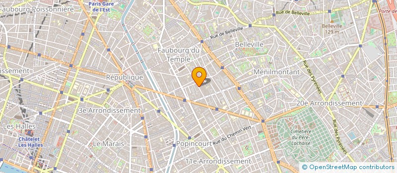 localisation de l'entreprise B T C à PARIS