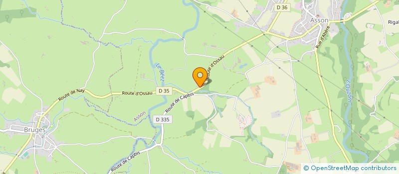 localisation de l'entreprise B.T. CONSTRUCTION  ASSON