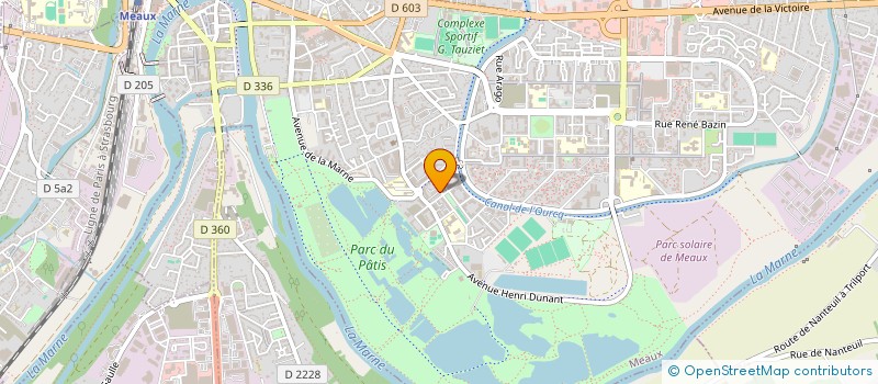 localisation de l'entreprise B.T CONSULTING  MEAUX