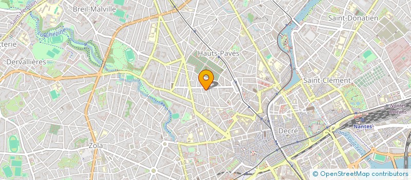localisation de l'entreprise B.T. CREDITS-FINANCEMENTS BRETAGNE-PAYS DE LOIRE à NANTES