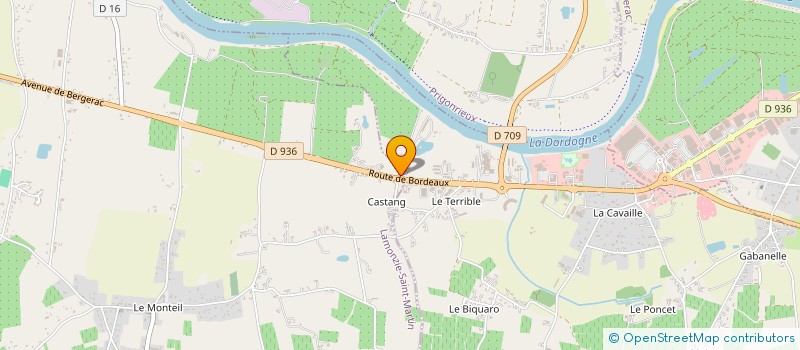 localisation de l'entreprise B.T.E  SAINT-LAURENT-DES-VIGNES