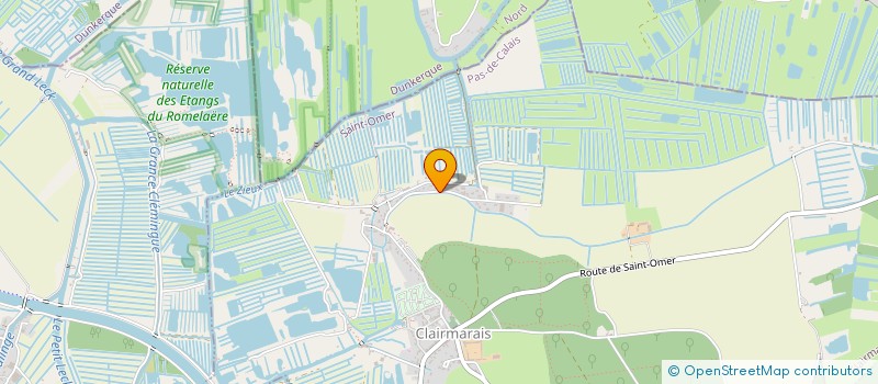 localisation de l'entreprise B.T.G.J  CLAIRMARAIS