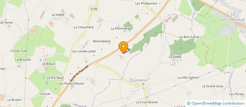 localisation de l'entreprise B T L à LAMBALLE-ARMOR