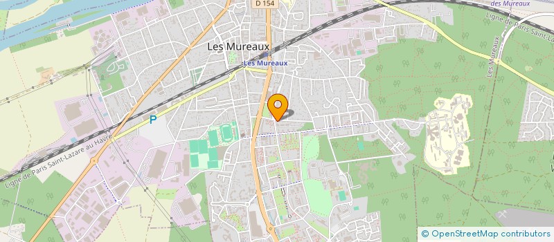 localisation de l'entreprise B.T.P. FRANCE à LES MUREAUX