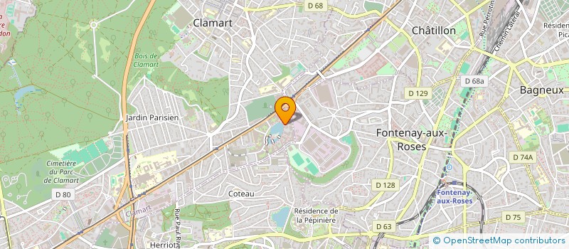 localisation de l'entreprise B&T PROJECT PARTNERS à CLAMART