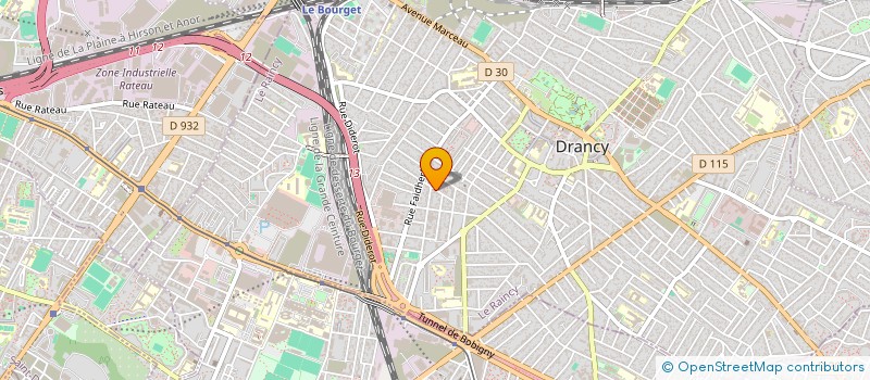 localisation de l'entreprise B T R à DRANCY