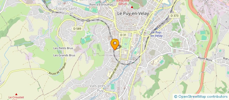 localisation de l'entreprise B.T.RACING TEAM à LE PUY-EN-VELAY