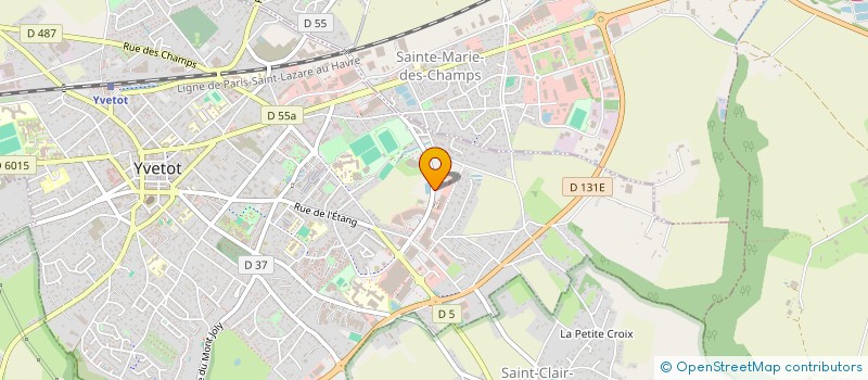 localisation de l'entreprise B.T.S 2  YVETOT