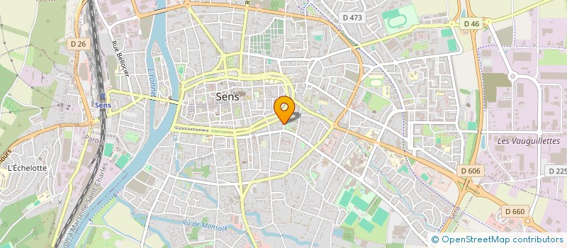 localisation de l'entreprise B T S SOC à SENS