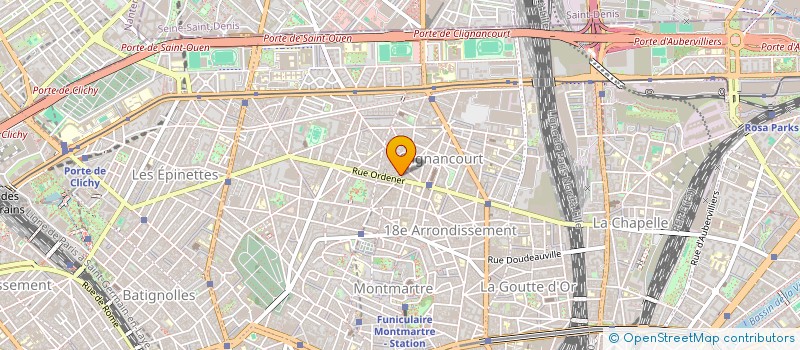 localisation de l'entreprise B.T.Y.M.  PARIS