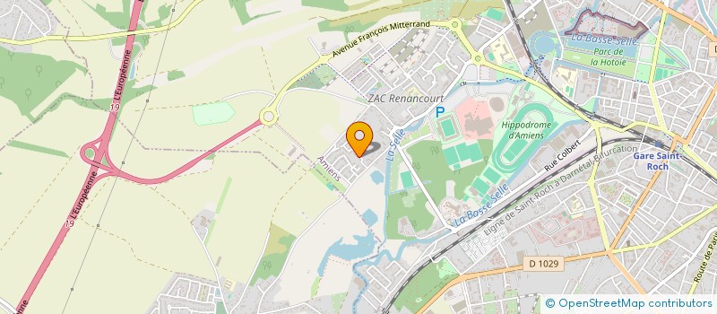 localisation de l'entreprise B-TEC à AMIENS