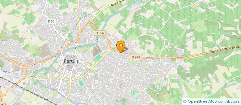 localisation de l'entreprise B. TECK PROVENCE  PERTUIS