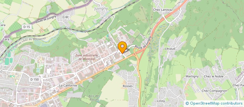 localisation de l'entreprise B@TIVIT'  CRANVES-SALES