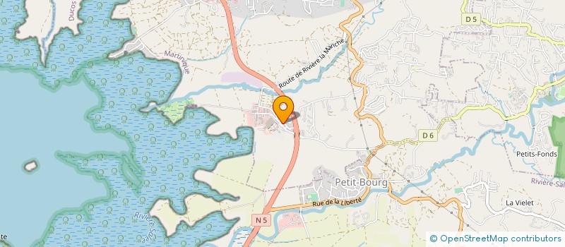 localisation de l'entreprise B TO B MARTINIQUE  DUCOS