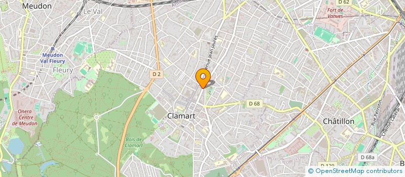 localisation de l'entreprise B TWO B ALLIANCE  CLAMART