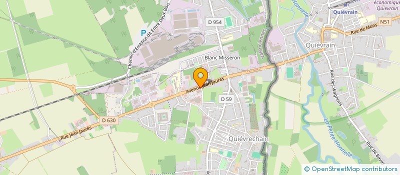 localisation de l'entreprise B U M  QUIEVRECHAIN