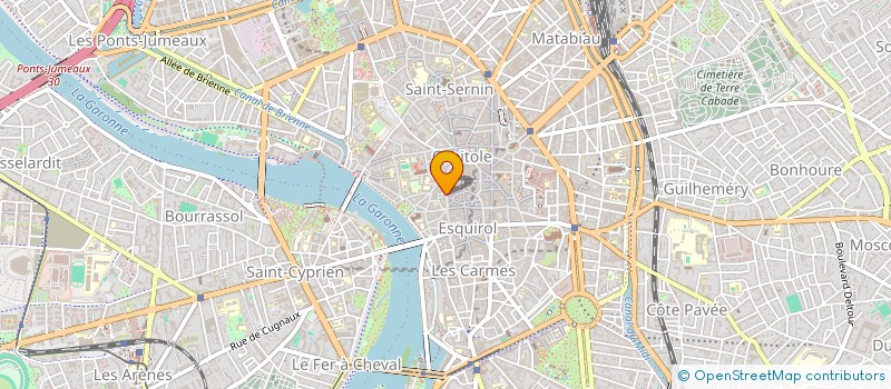 localisation de l'entreprise B'UP COACHING  PUJAUDRAN