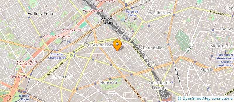 localisation de l'entreprise B&V  PARIS