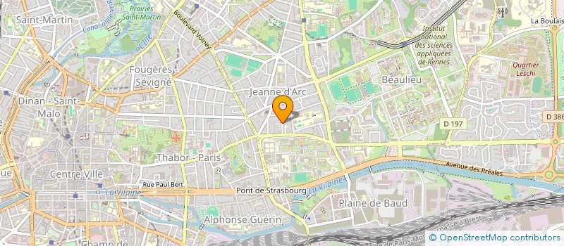 localisation de l'entreprise B.V.A PREMIER  RENNES